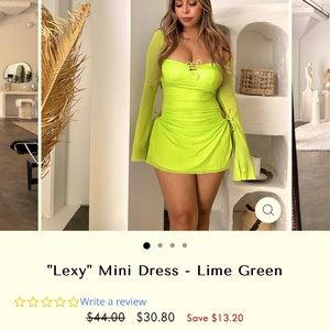 Toxic envy boutique dress